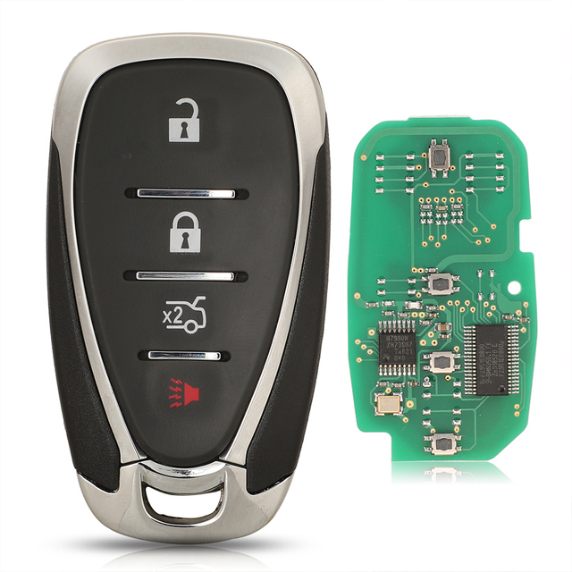 For Chevrolet 2 3 4 5 button Malibu Cruze Camaro Equinox Spark remote key 315mhz / 433mhz HITAG 2 / 46 chip FCCID: HYQ4AA / HYQ4EA