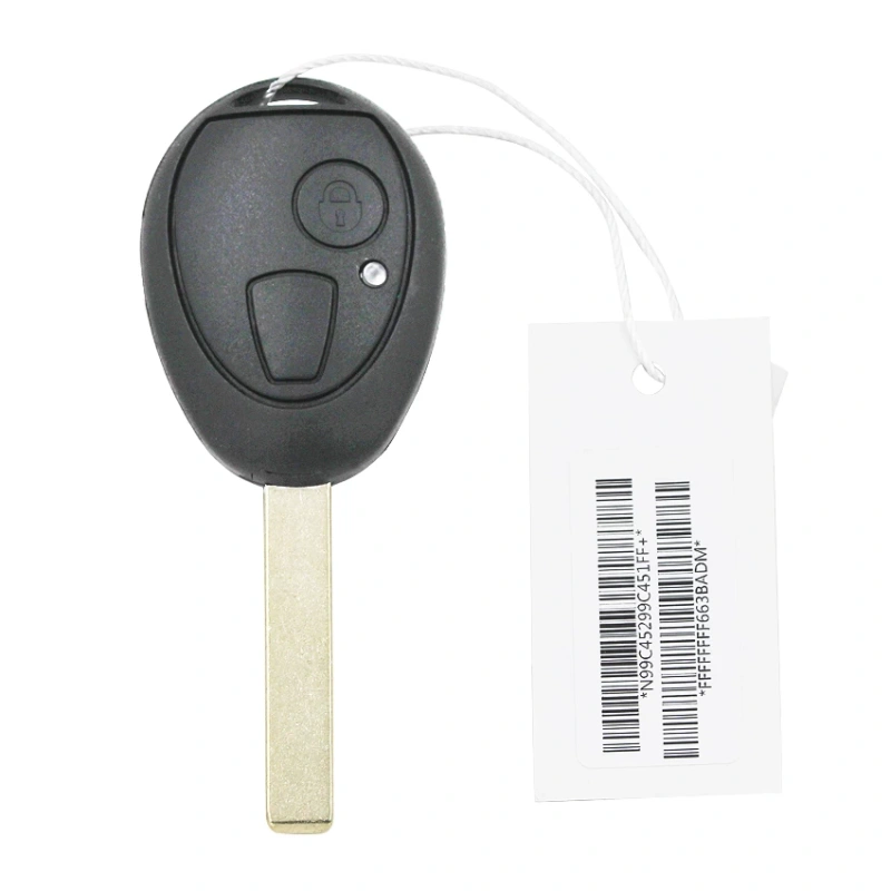 For BMW Mini Hatch, Rover 75 2 button remote key With 433MHZ PCF7931 chip