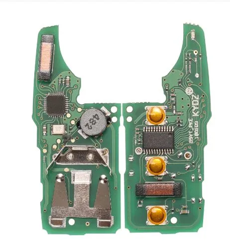For VW Keyless go 3 button 433mhz remote key kydz board FCCID: 5K0837202AJ