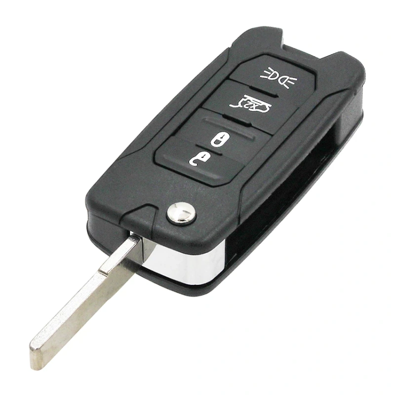 For Jeep Renegade Flip 4 Button Remote Car Key Shell