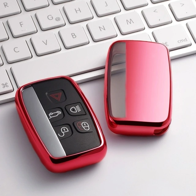 TPU Car Key protective Case For Land Rover remote key, can choose color
