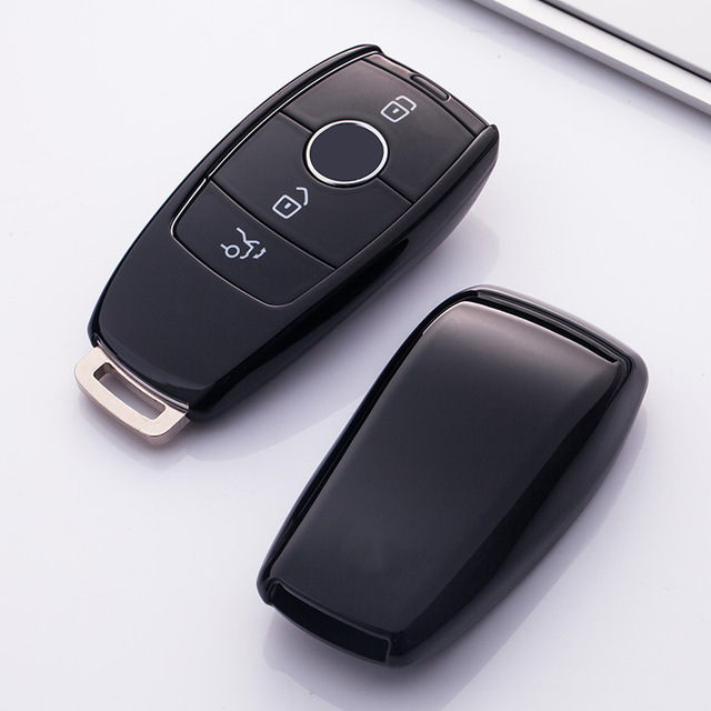 TPU Car Key protective Case For benz remote key, can choose color