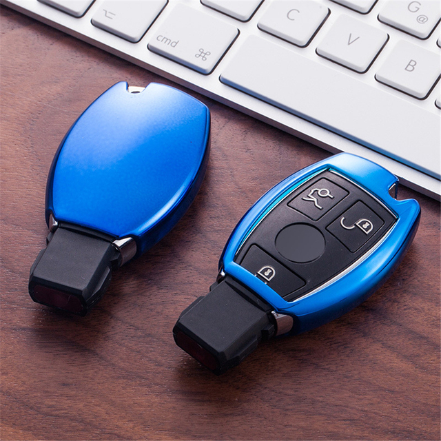 TPU Car Key protective Case For benz remote key, can choose color