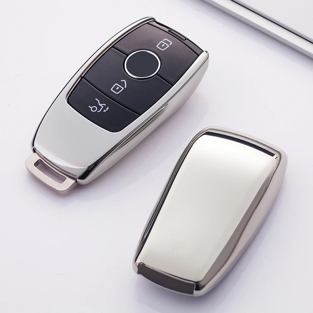TPU Car Key protective Case For benz remote key, can choose color
