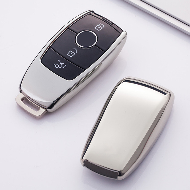 TPU Car Key protective Case For benz remote key, can choose color