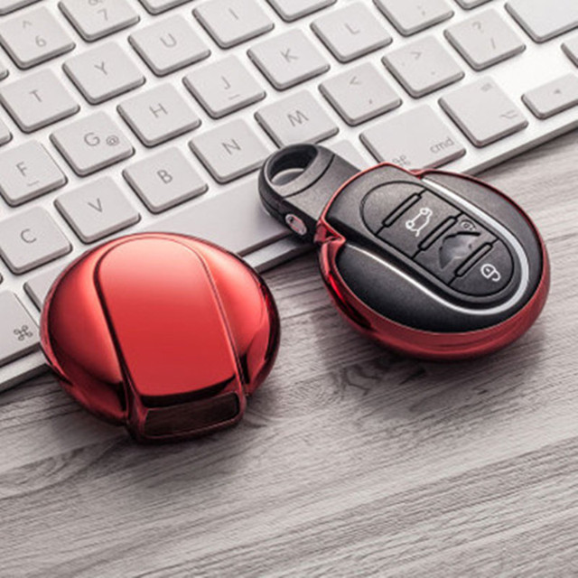 TPU Car Key protective Case For bmw mini cooper remote key, can choose color
