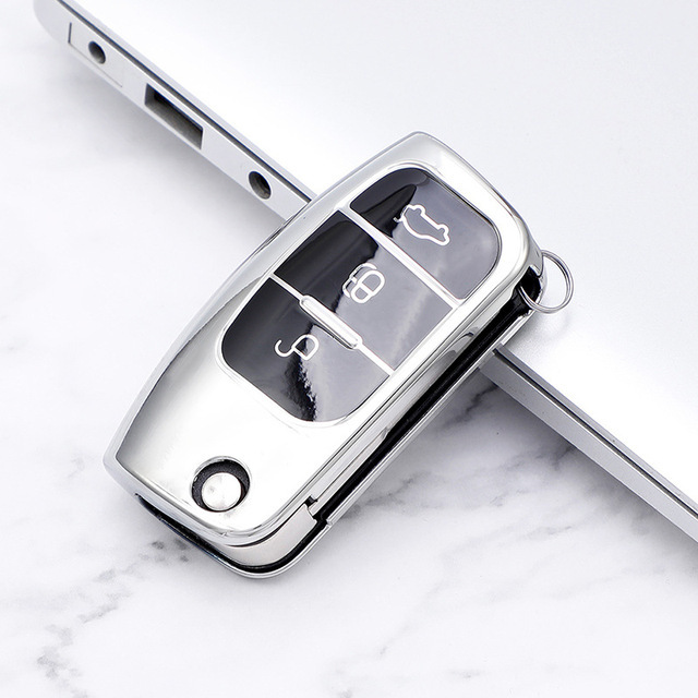 TPU Car Key protective Case For ford focus remote key, can choose color