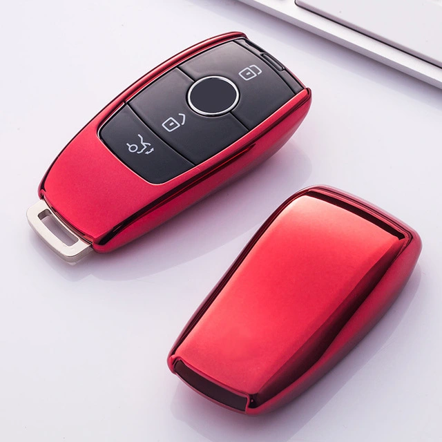 TPU Car Key protective Case For benz remote key, can choose color