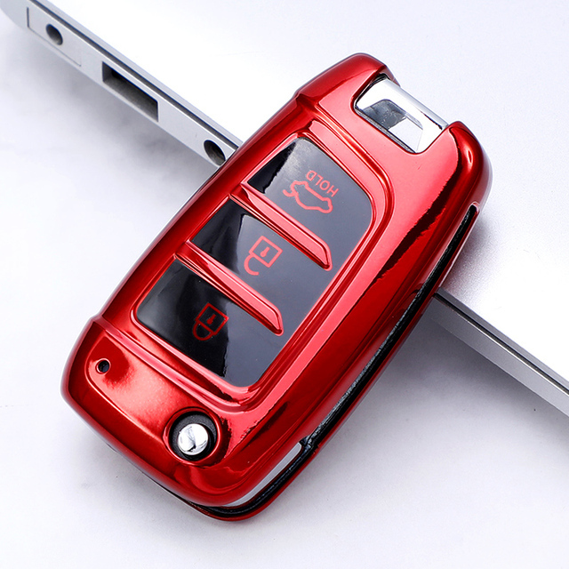TPU Car Key protective Case For Hyundai Elantra Solaris Tucson remote key, can choose color