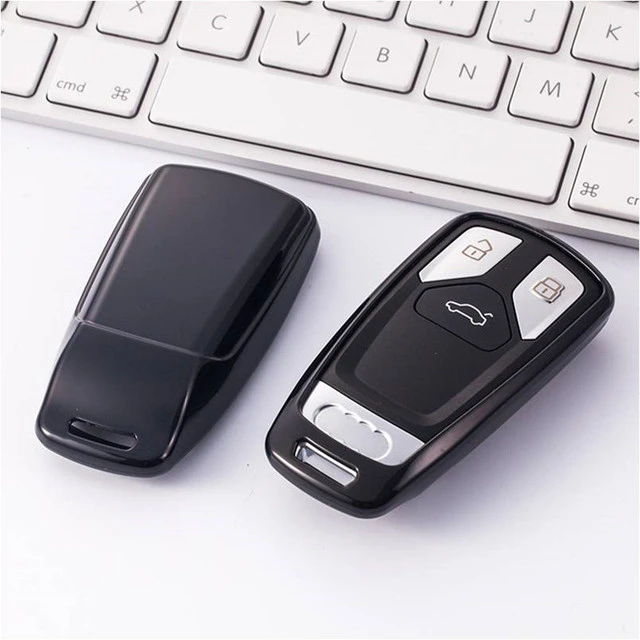 TPU Car Key protective Case For Audi New remote key, can choose color