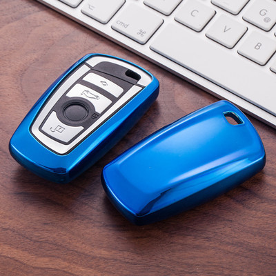 TPU Car Key protective Case For bmw remote key, can choose color