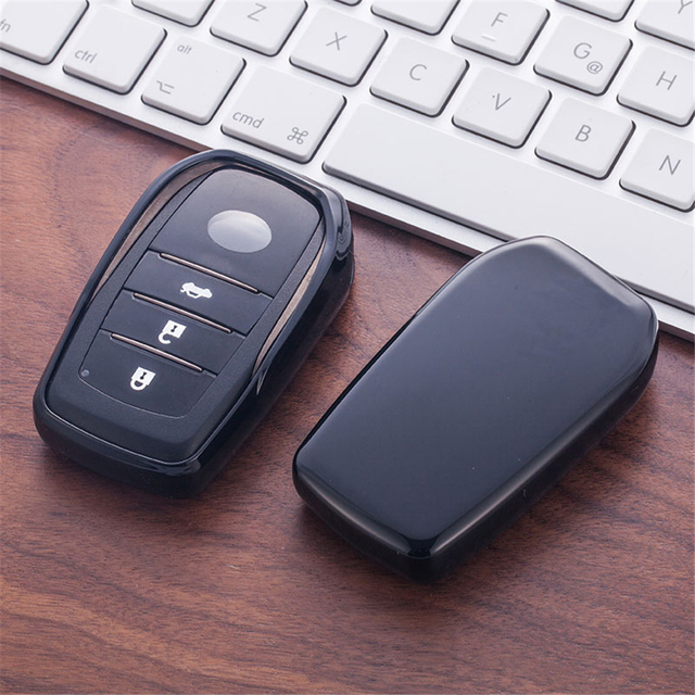 TPU Car Key protective Case For Toyota Camry Prius remote key, can choose color