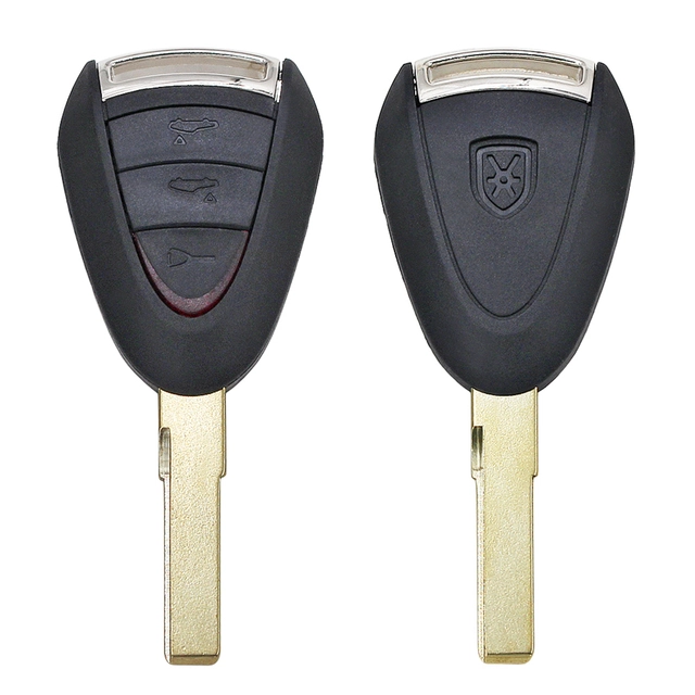 For porsche Boxster/Cayman 2 3 button remote Key shell