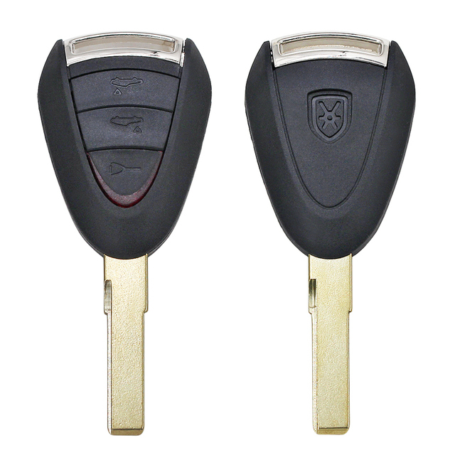 For porsche Boxster/Cayman 2 3 button remote Key shell
