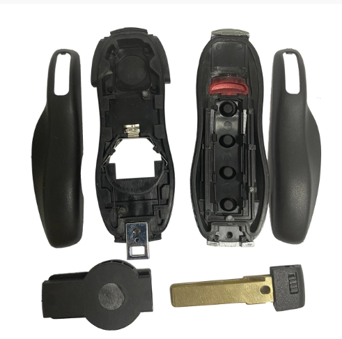 For porsche Cayenne 3 4 button remote Key shell