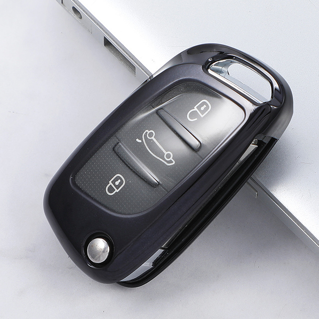 TPU Car Key protective Case For citroen peugeot remote key, can choose color