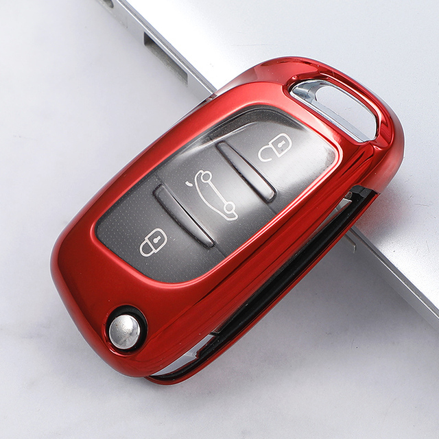 TPU Car Key protective Case For citroen peugeot remote key, can choose color