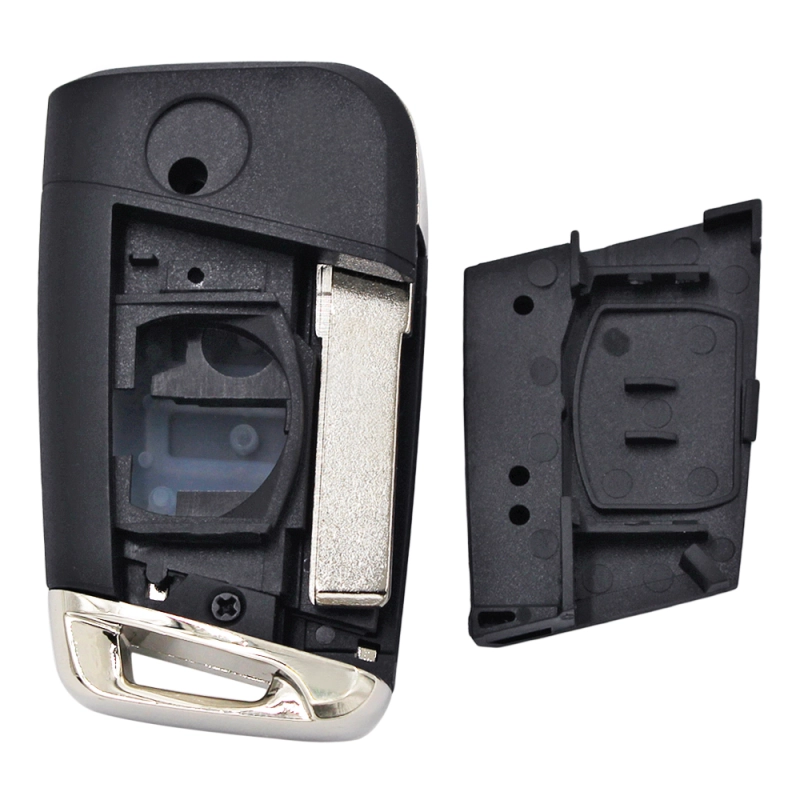 For Volkswagen Golf MK7 VW Remote Key Shell Case with Hu66 blade