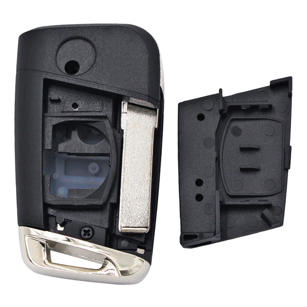 For Volkswagen Golf MK7 VW Remote Key Shell Case with Hu66 blade