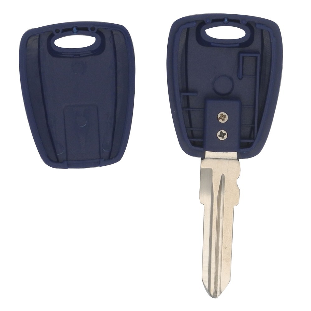 For Fiat transponder key blank GT15R blade Blue Color/Black color