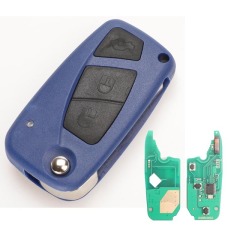3 button blue