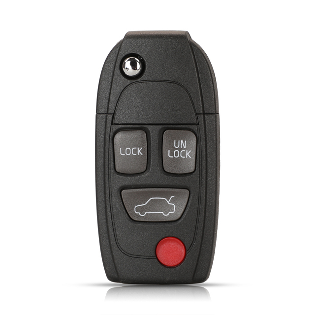 For Volvo C70 S40 S60 2 3 4 5 button flip remote key shell