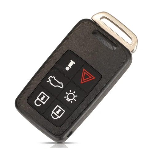 For VOLVO S60 S80 V40 6 button keyless go remote key 433 / 866/ 902MHZ with ID46 PCF7953 chip FCC ID: KR55WK49266