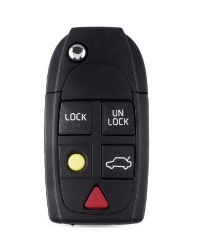 For Volvo C70 S40 S60 2 3 4 5 button flip remote key shell