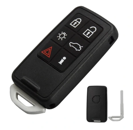 For Volvo S60 S60L XC60 6 button remote key blank