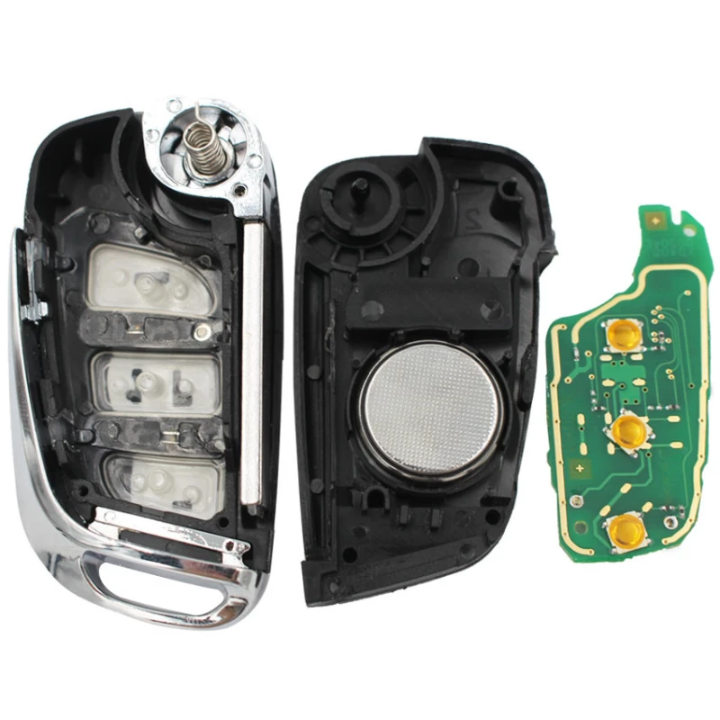 For Citroen DS Style 3 Buttons 434MHZ with ID46 chip Keyless Entry Remote Car Key
