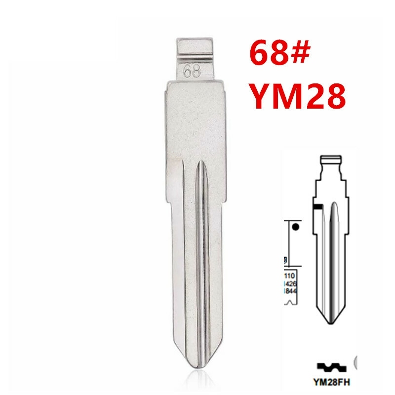 KDIY key Blade 68# YM28 for chevrolet