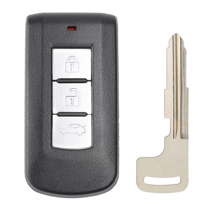 For Mitsubishi Lancer Outlander ASX 2/3 button 433mhz FSK smart remote key ID46 7952 chip FCCID: G8D-644M-KEY-E