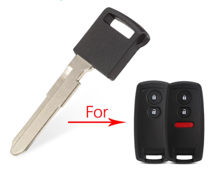 Emergency small blade For Suzuki SX4 2 button remote key