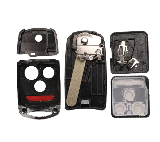 For Honda 2 3 button flip remote key shell