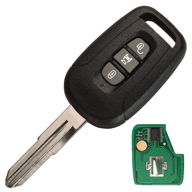 For Chevrolet Captiva 2 / 3 Button Remote key 433MHz ID46 PCF7936 chip