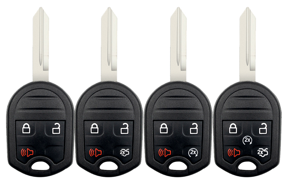 For Ford Edge Explorer 3 4 5 remote key blank shell