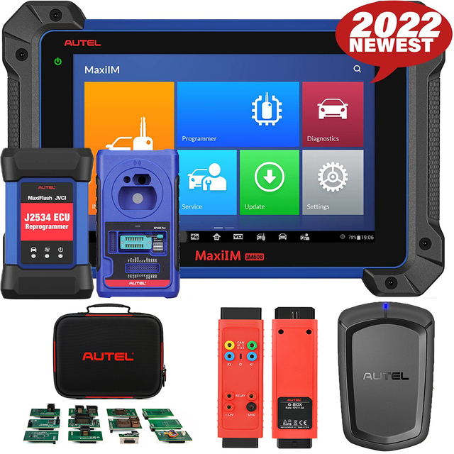 2022 IM608 PRO full set with 2 years free update Auto Key Programmer