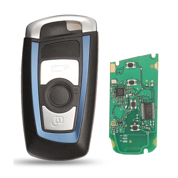 For BMW 3/4 button CAS4+FEM system 315MHZ/433MHZ/868MHZ PCF7953 Keyless key