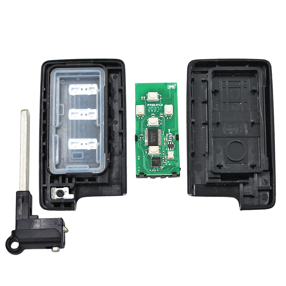 For Subaru Forester Impreza Legacy 2007-2014 3 button smart key 433mhz ID71 ASK Board ID: 271451-0780
