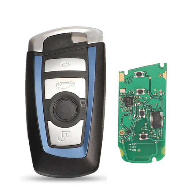 For BMW 3/4 button CAS4+FEM system 315MHZ/433MHZ/868MHZ PCF7953 Keyless key