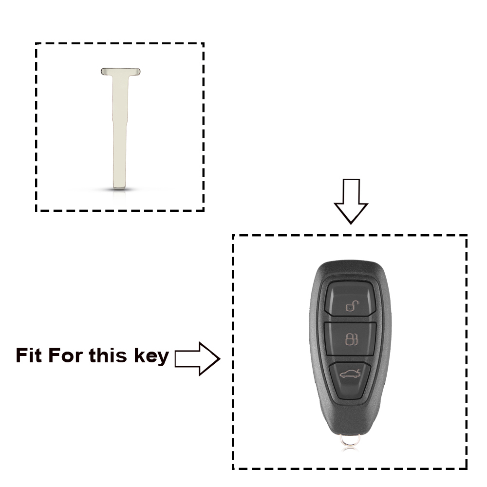 Key blade for Ford 3 button remote key