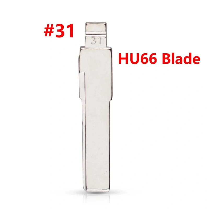 HU66 Blade For Audi remote key blank