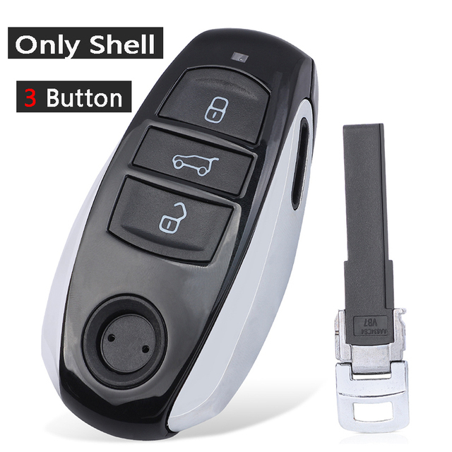 For VW Touareg 3 / 4 button remote key shell