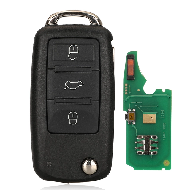 For VW Touareg 3 / 4 button 315/433MHZ remote key with ID46 PCF7946 Chip 1K0959753AA