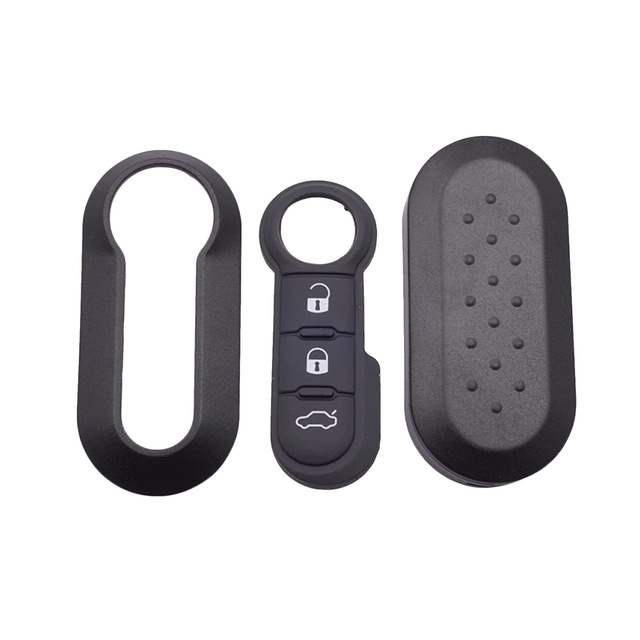 key cover for Fiat 500 Punto 3 button remote key