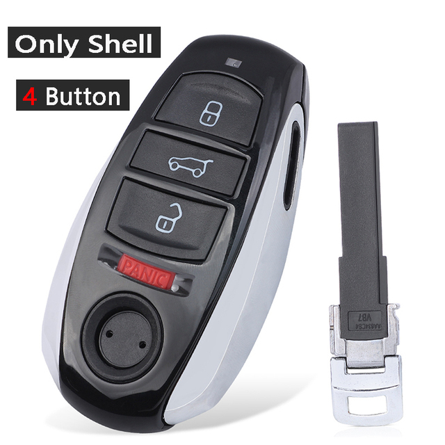 For VW Touareg 3 / 4 button remote key shell