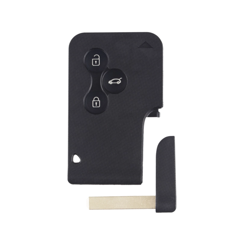 For Renault Megane Scenic 3 button remote key card shell
