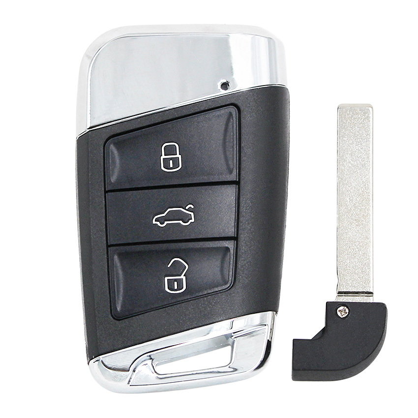 For VW Magotan  Passat B8 2015-2018 3 button 433mhz smart key with MQB48 chip