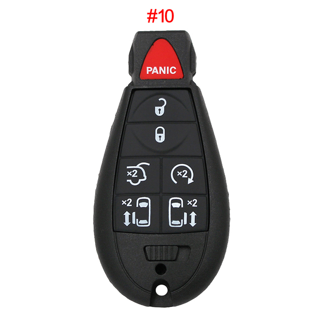 For Chrysler/Dodge Caravan/Jeep PCF7945 ID46 Chip Keyless-Go Proximity Remote Key 433.92MHz FCC ID: IYZ-C01C / M3N5WY783X