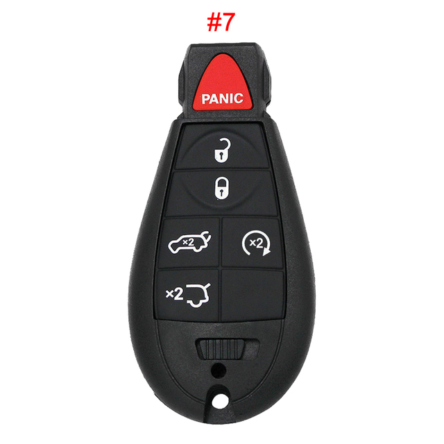 For Chrysler/Dodge Caravan/Jeep PCF7945 ID46 Chip Keyless-Go Proximity Remote Key 433.92MHz FCC ID: IYZ-C01C / M3N5WY783X